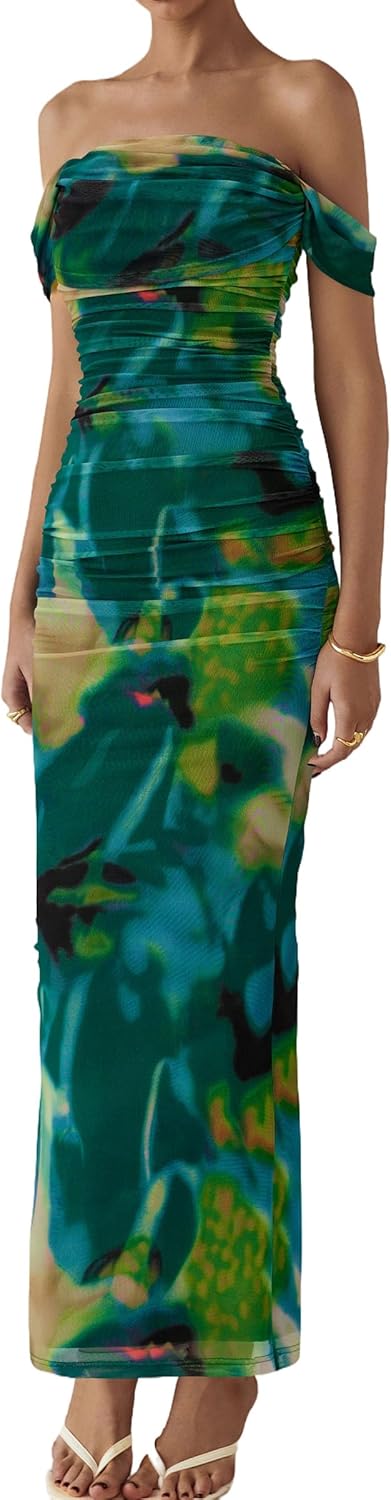 Chic Floral Maxi Dress
