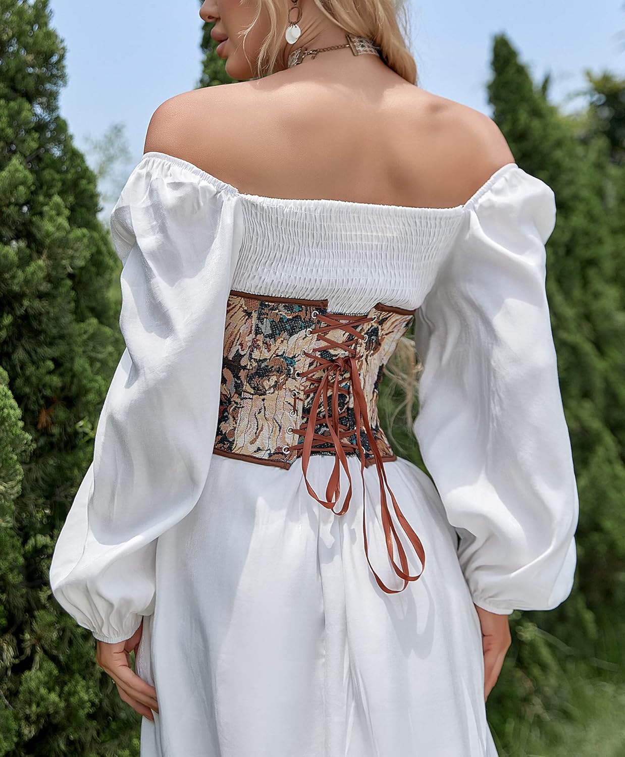 Fee Vintage Denim Corset Top